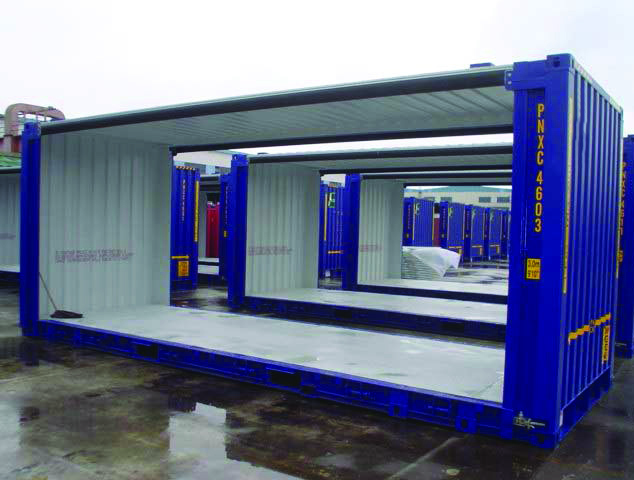 24’ Curtain Side Containers